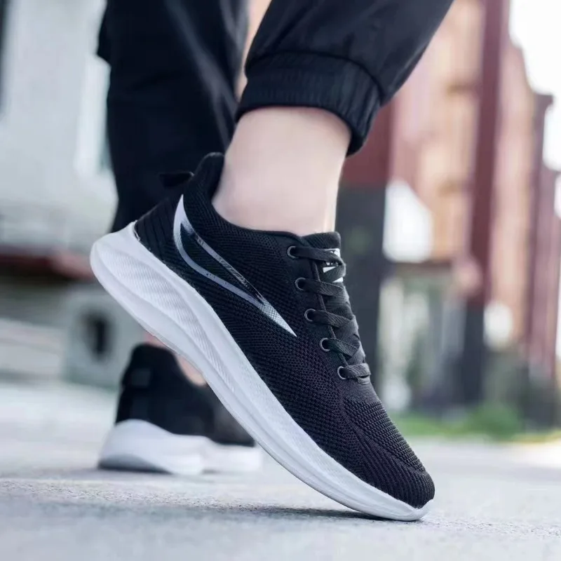 Ladies Sneakers Plus Size44 Autumn New Lace-up Women's Vulcanize Shoes Outdoor Female Walking Flats Solid Daily Women Sport Shoe