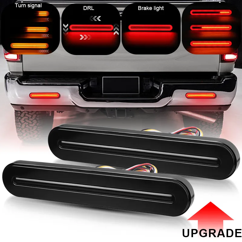 3in1BrakeLightsLEDTrailerLightCarTruckRearTailLightStop