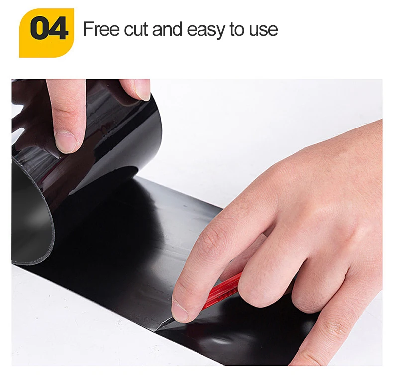 Repair Tape Super Strong Waterproof Tape Fiber Stop Leaks Self Adhesive Tape Bathroom Duct