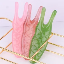 

1pcs Worm Shape Resin Foot Massage For Trigger Point Therapy Pedicure Body Massager Tool Promote Blood Circulation Gua Sha Board