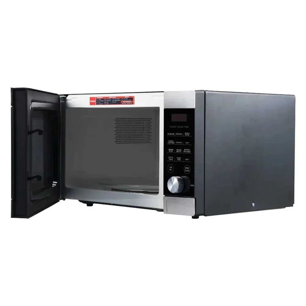 Express Wave 1.1 cu. ft. Sensor Cook Countertop Microwave Oven, 1000 Watts, Stainless Steel, New 3