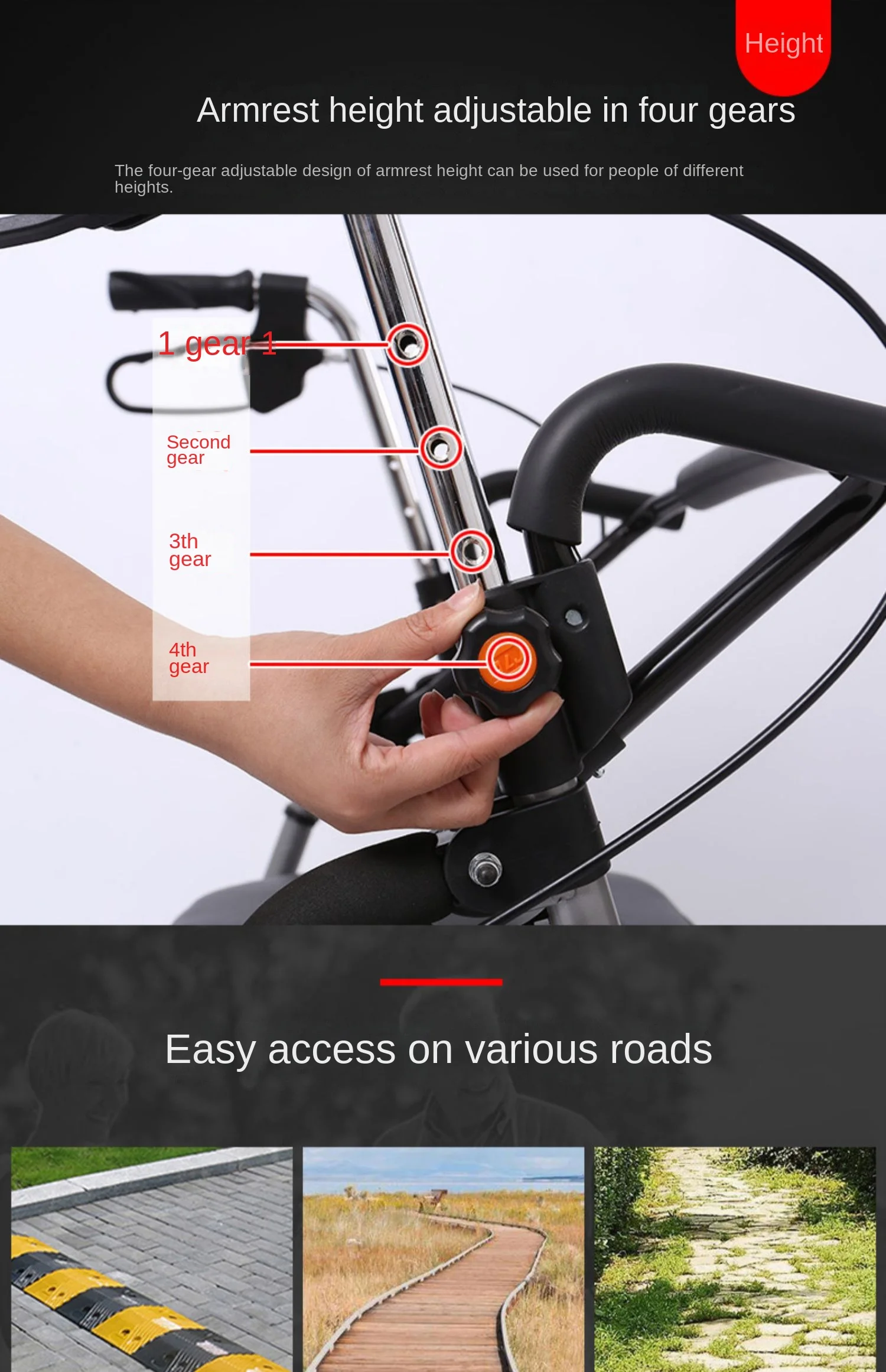 Elderly Trolley Grocery Shopping Cart Elderly Walker Four-Wheeled Sit Folding Small Trolley Light Walking Stick With Seat 8 Elderly Trolley Grocery Shopping Cart Elderly Walker Four-Wheeled Sit Folding Small Trolley Light Walking Stick With Seat 5