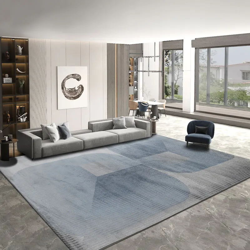 

Modern Simple and Light Luxury Abstract Sofa Coffee Table Carpet Living Room
