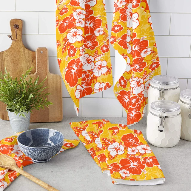 Hawaiian Microfiber Kitchen Towel