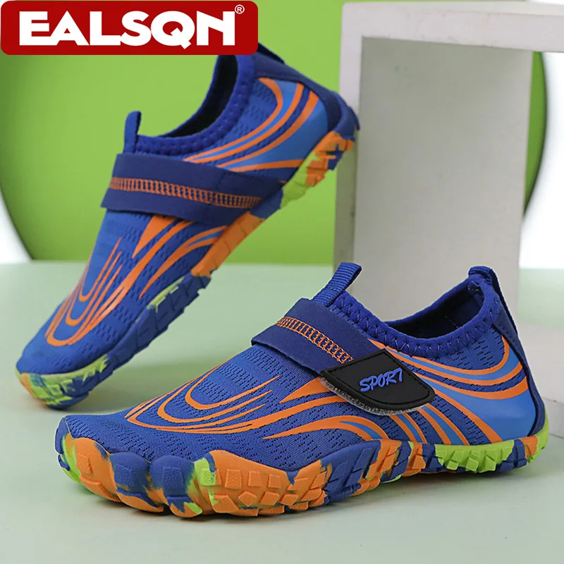 Kids' Quick-Dry Aqua Shoes - Non-Slip Barefoot Water Sneakers