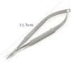12.5cm Stainless Steel Round Handle Straight Corneal Scissors 2