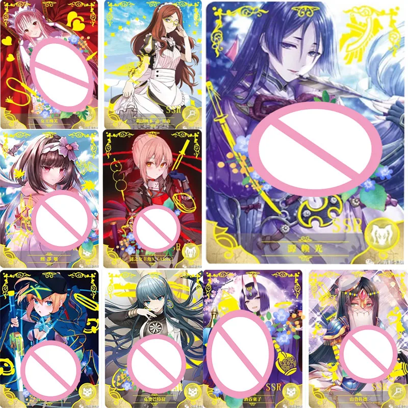 

Anime Goddess Story SSR flash card Murasaki Shikibu Katsushika Hokusai Collection Toy Solitaire Christmas birthday present