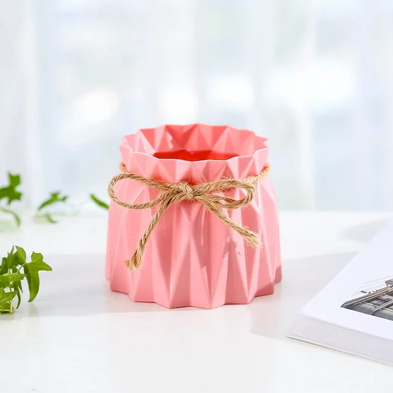 Modern Nordic Mini Vase Set, Elegant Pastel Decorative Accents
