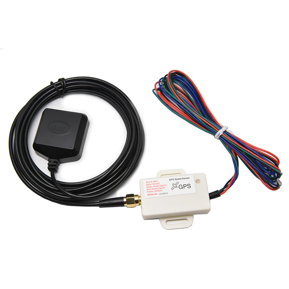 Auto Speed Sensor GPS Speed Sensor Mini Universal Speedometer Sensor Adapter Kit GPS Speed Sender Odometer Compensation Speedometer Gauge Signal
