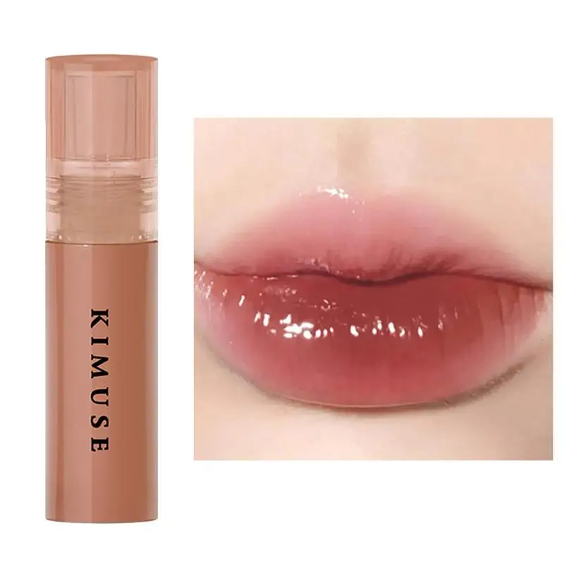 

Mirror Water Lip Gloss 4ml Moisturizing Stain Long Lasting Lip Glaze Non-Stick Cup Liquid Lipstick Waterproof Lip Stain For