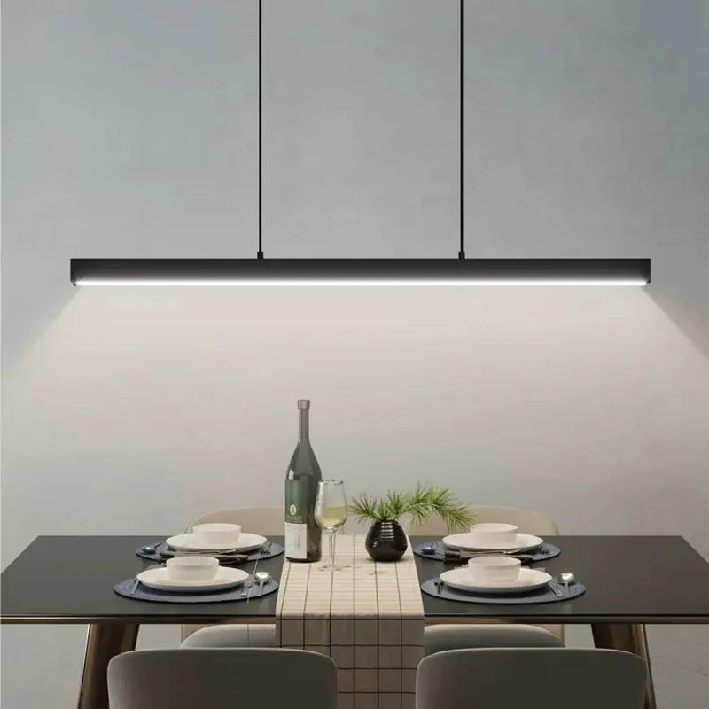 

Dining Room Led Pendant Light Long Hanging Suspension Lamp