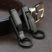 Multi-purpose belt buckle lightweight and durable stainless steel tactical key ring - suitable for both men and women 1PC 1