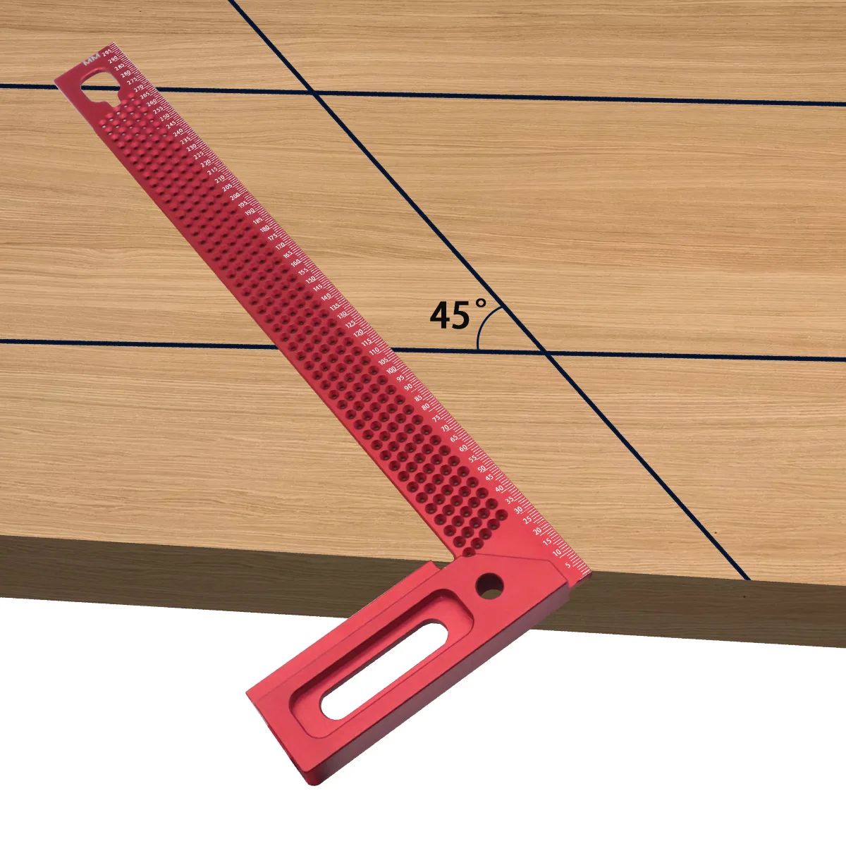 素晴らしい外見 Aluminum Square Woodworking Precision Framing T Square Mitre MarkingTools