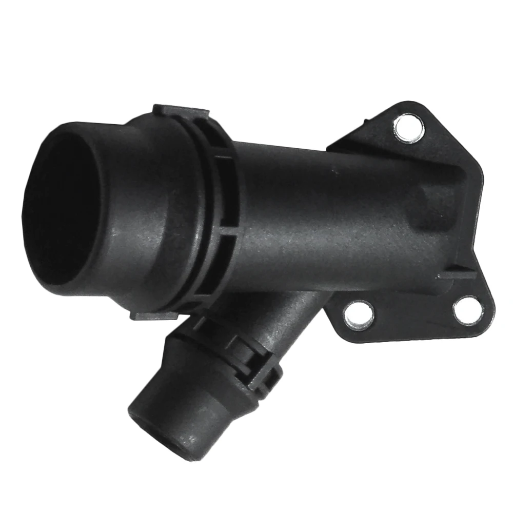 1pc Black Coolant Flange Hose 11127806196 for BMW E38 E39 E46 E60 E61 E81 E83 X3 E84 E85 E87 E88 E90 E91 E92 E93 1994-2012 flange engine cooling kit