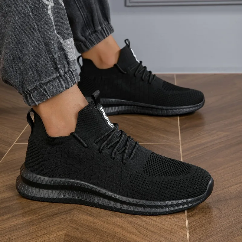YRZL Men Walking Shoes Lightweight Running Shoes for Men Breathable Mesh Sport Sneakers Comfortable Outdoor Zapatillas Hombre 5