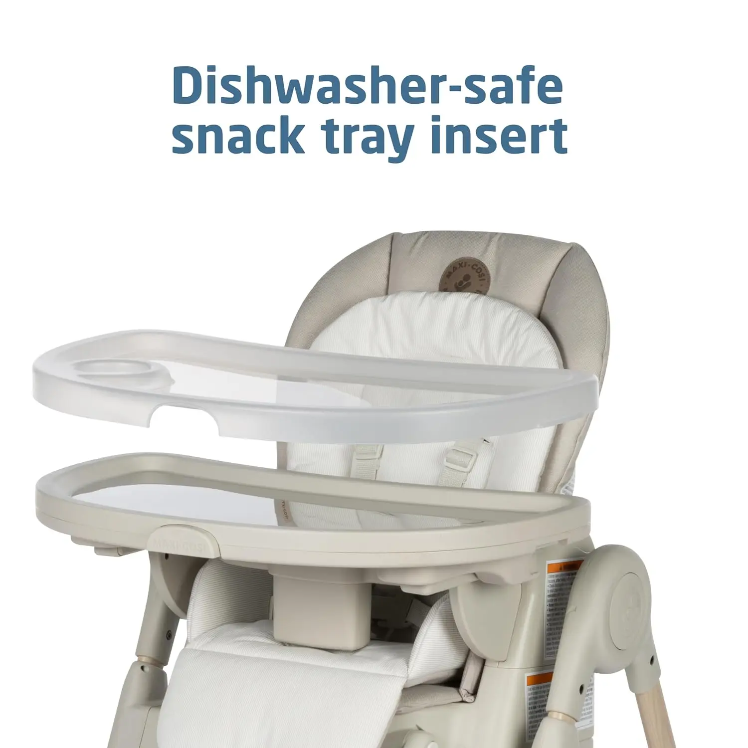 Minla 6-in-1 Foldable High Chair in Classic Oat 3