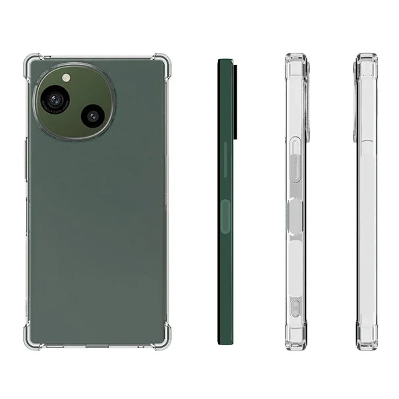 Transparent Soft Back Clear Case Cover