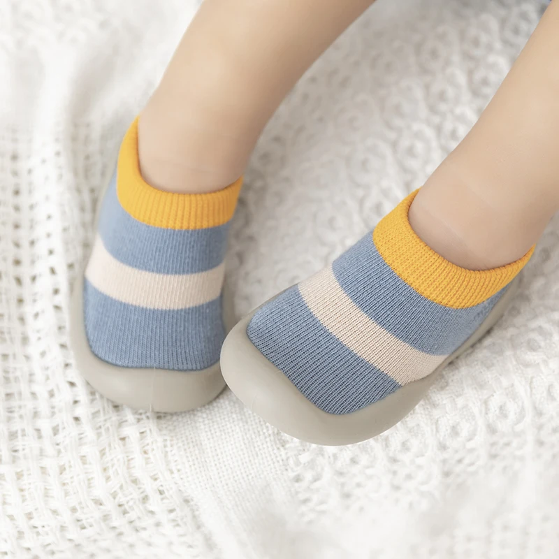 New Spring Autumn Infant Toddler First Walker Baby Girls Boys Non-Skid Animals Sock Shoes Cotton Lightweight Slip-on Sneakers 3
