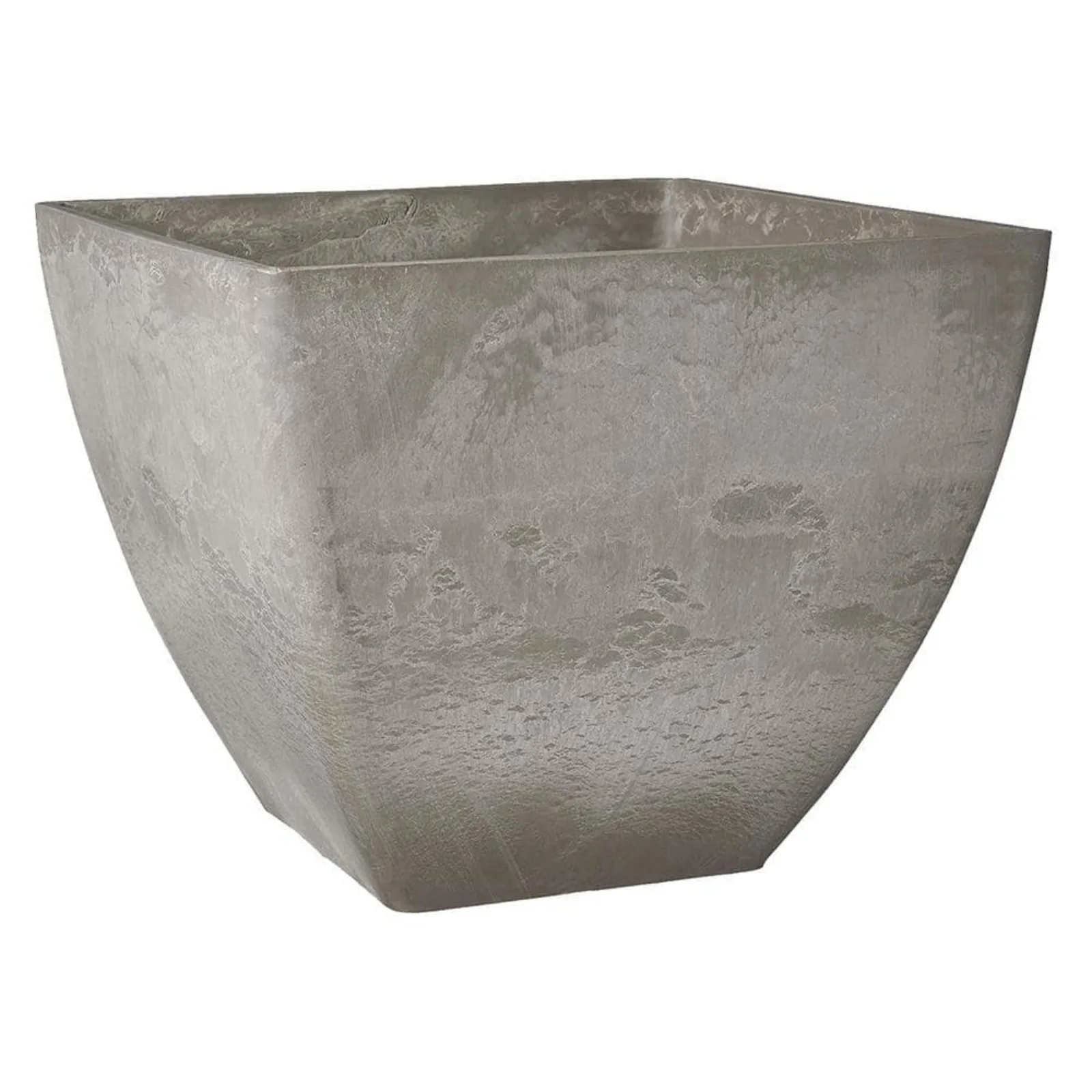 US Simplicity Square 16 in. x 16 in. x 13 in. Dark Charcoal PSW Pot