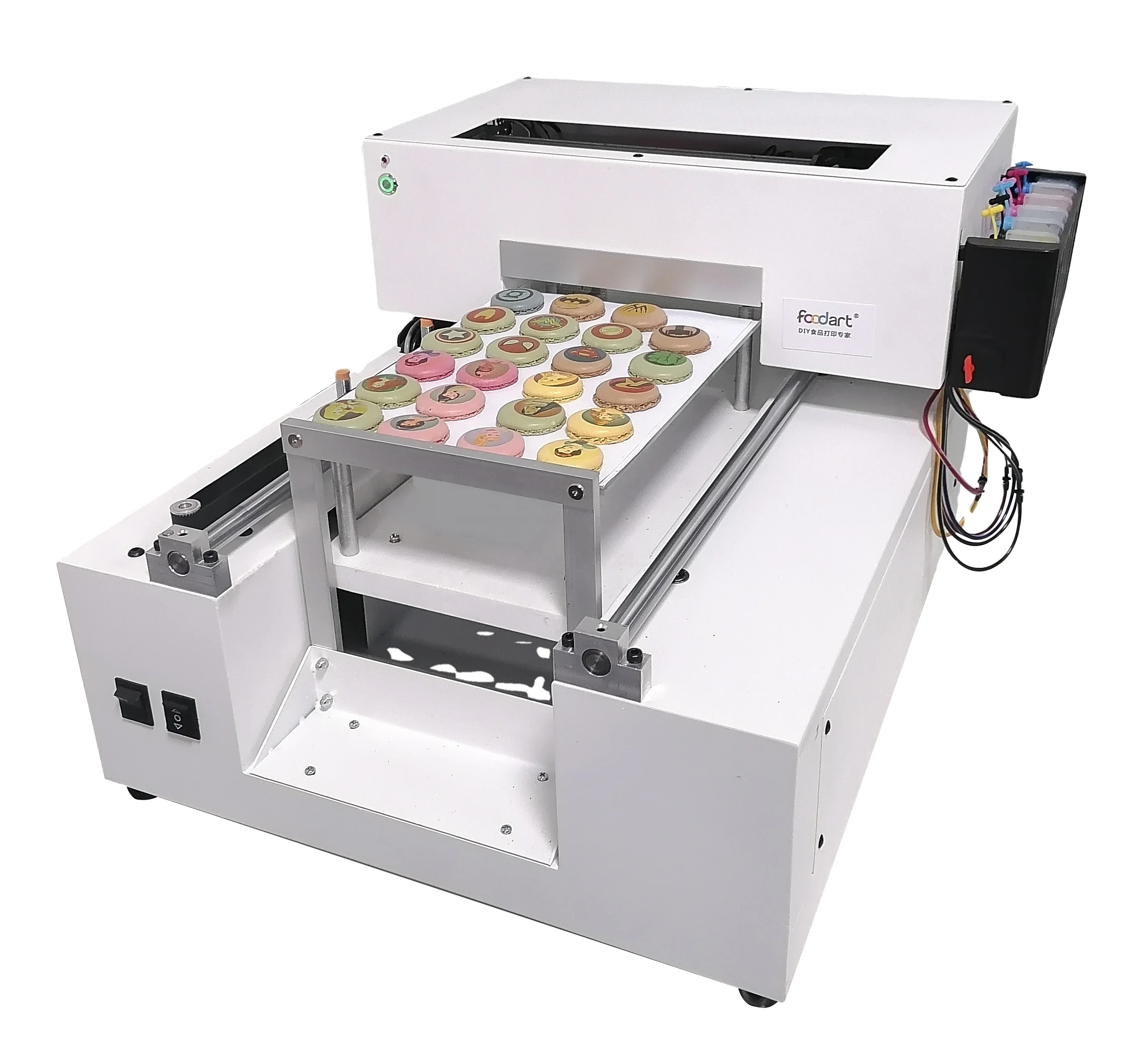 Customized Edible Food Printer Printing Cakes Macarons China