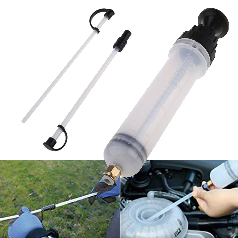 Automobile Brake Fluid Oil Change Replacement Tool Drained Bleeder Pneumatic Vacuum Bleeder Extractor Hand Tool Set Universal