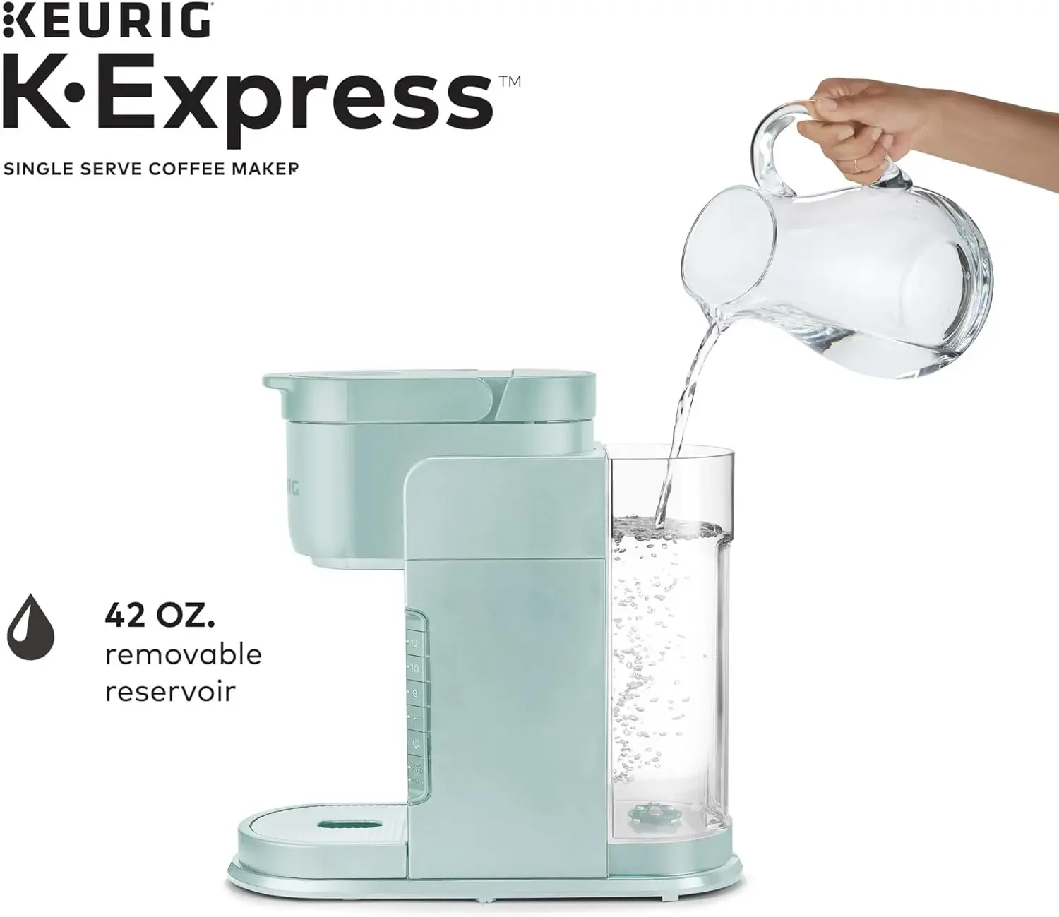 Keurig KExpress Coffee Maker, Single Serve KCup Pod Coffee Brewer, M