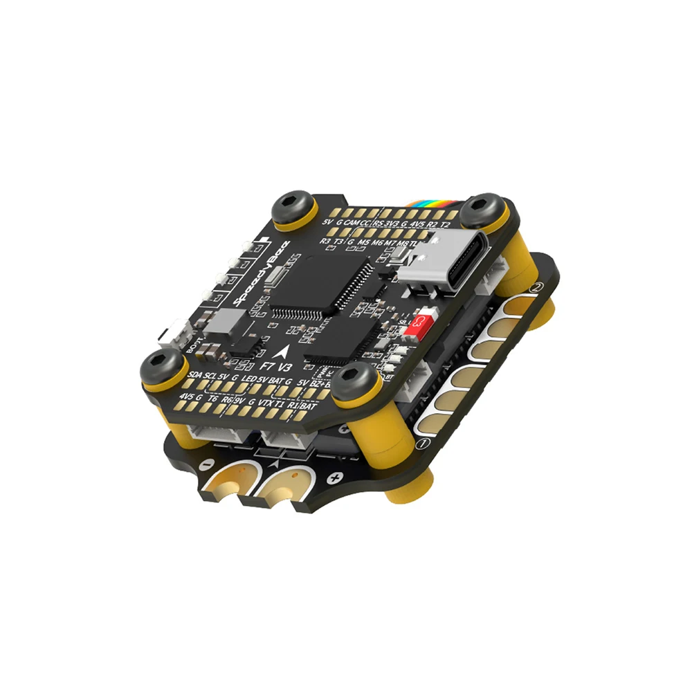 SpeedyBee F7 V3 Flight Stack 3-6S Lipo F7 V3 Flight Controller BL32 50A ESC 30.5x30.5mm 500MB Flash RC FPV Freestyle Drone