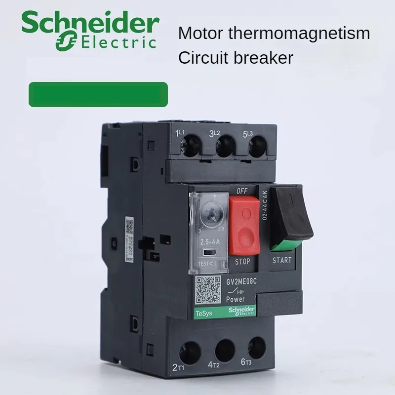schneider botao do interruptor do interruptor do interruptor do motor gv2me01c 02c