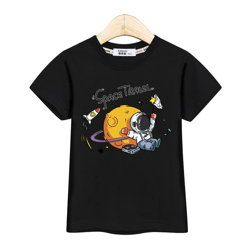 Astronaut Cartoon T-Shirt 3