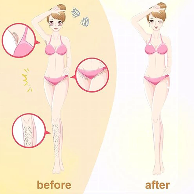 Hair Removal Wax 1000g/200g/50g Hot Wax Hair Removal Depilatory Waxing Wax Beads For Heater Painless For Body Hairs Removal