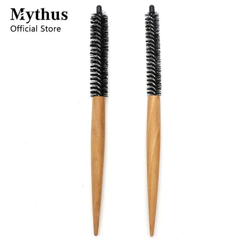 Mythus 16mm 20mm Small Hair Round Brush Short Hair Styling Comb Salon