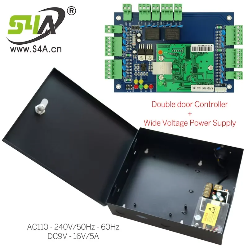 S4A Four Door Network Access Control Panel Board With Software ...