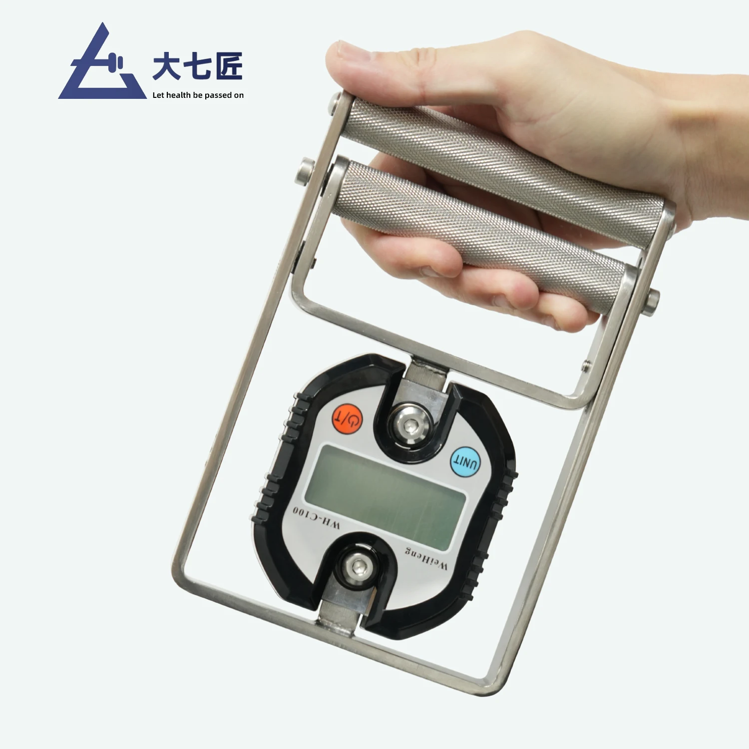 Hand Strengthener Forearm Exerciser Wrist Exerciser Hand Grip Strengthener Hand Grip Trainer Daqi Spring Gripper Digital Display Grip Meter Flexion Finger Muscle Training Special Strength Data Test Belt Digital Display