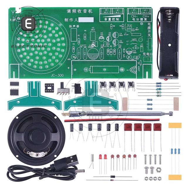 Kit Radio à monter soi-même, Modulation de fréquence, Circuit