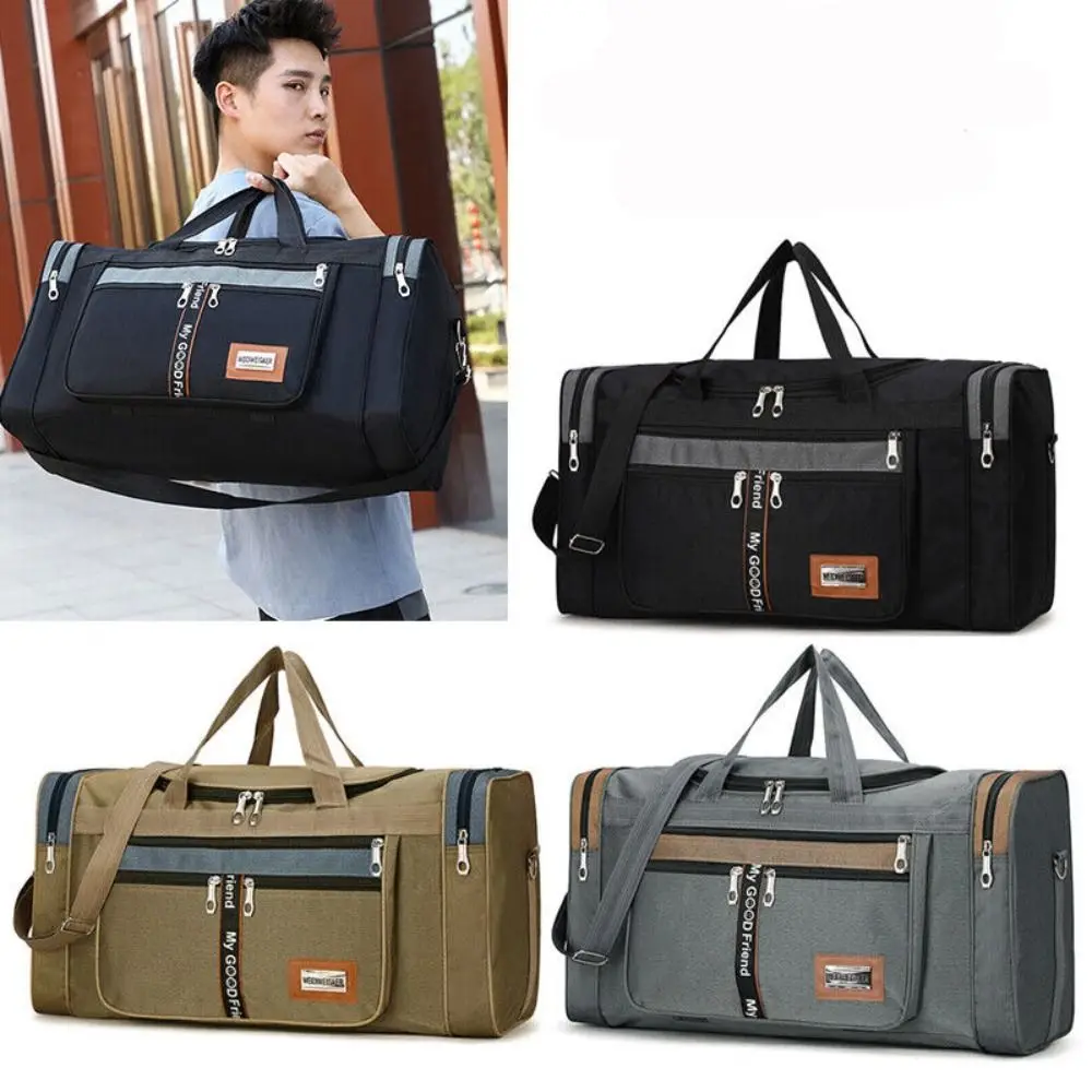 

Men Women Sports Gym Large Capacity Weekend Duffle Bag Travel Handbag Travel Holdalls Luggage Bag