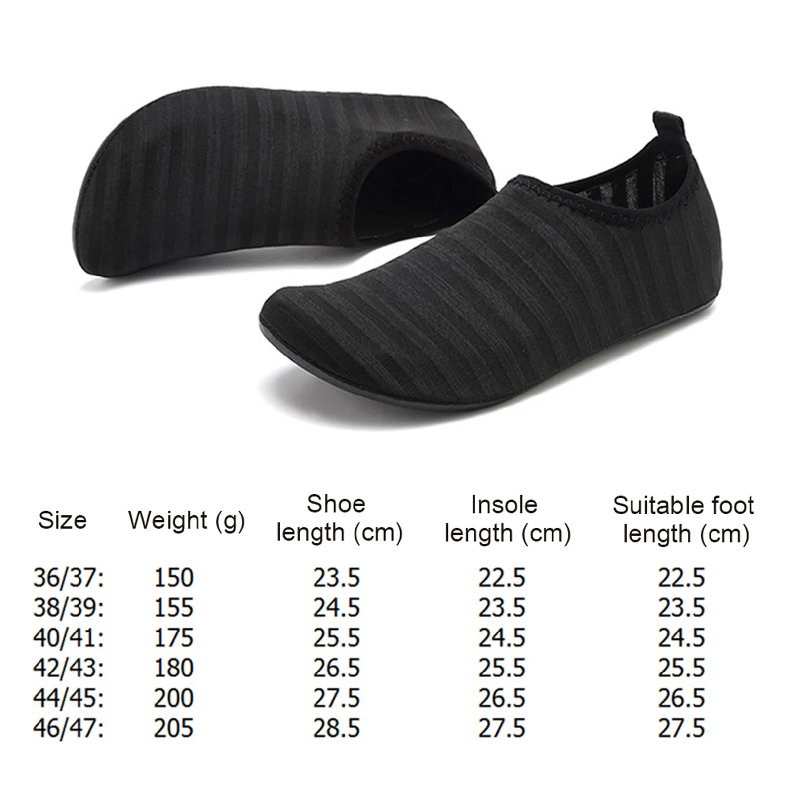 Water Shoes Men Women Swimming Socks Thin Multi Prints Non-Slip Fitness Yoga Dance Swim Surf Diving Underwater