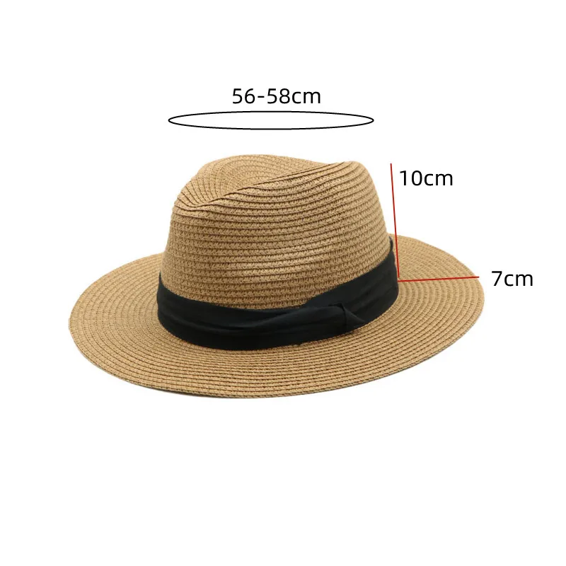 Panama Straw Hat Adjustable Classic Panama Hat-Handmade In Ecuador Sun Hats for Women Man Beach Straw Hat for Men UV Protection Cap Beach hat