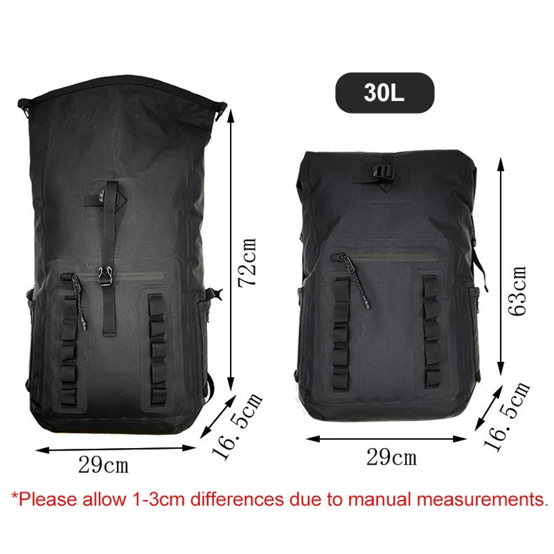 Waterproof 30L Outdoor Swimming Backpack Dry Fishing Tackle Bag Camping  Trekking Luggage Pack For Boating Surfing Kayaking X899 - AliExpress