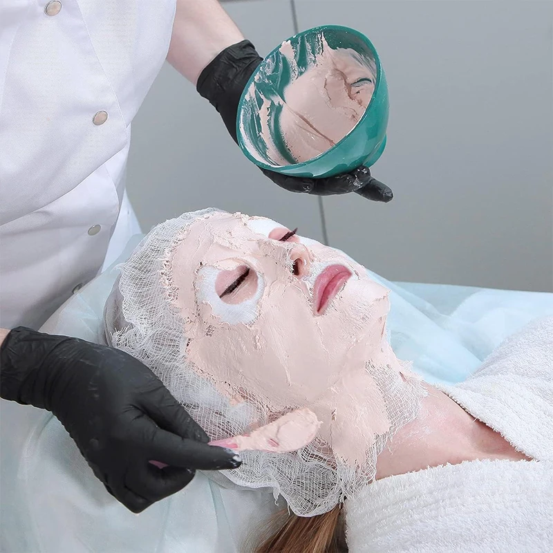 Ultra-Thin Pure Cotton Disposable Facial Gauze Masks for Skincare and Beauty Salons