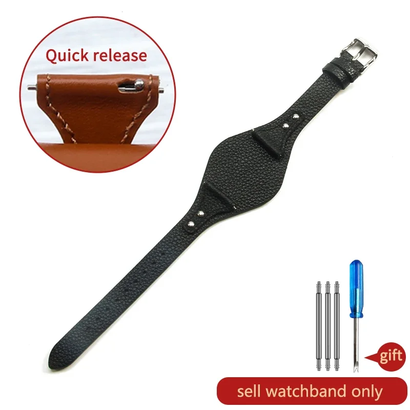 Fossil Women's Genuine Leather Cowhide Watch Strap - 18mm Waterproof Soft Watchband