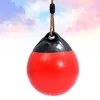 1Pc Inflatable Buoy Ball Swings Set with Rope Swing Seat for Tree Outdoor Indoor Playground Background Ball (Random Color) 1