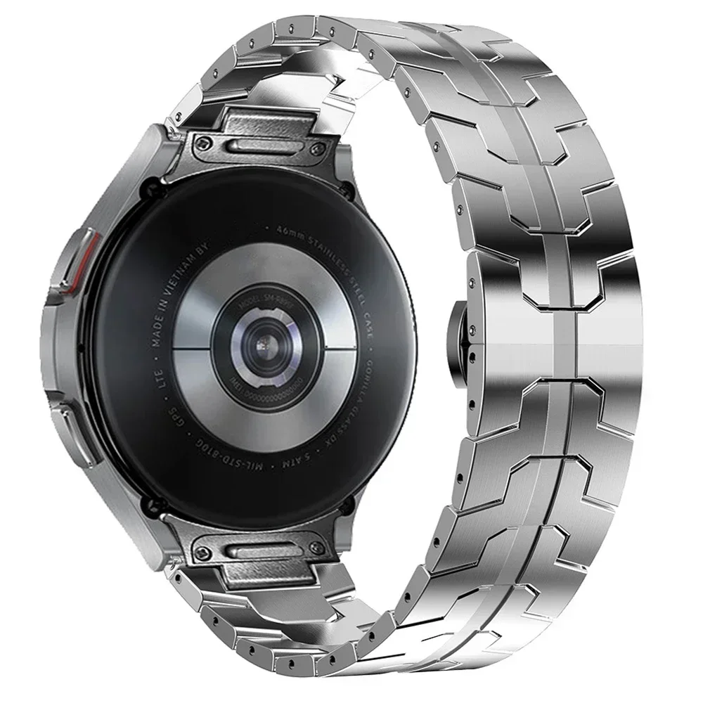 Premium Stainless Steel Metal Strap for Galaxy Watch - No Gaps Design