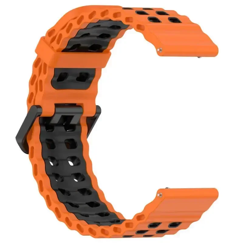 Breathable Silicone Sports Strap - 22mm