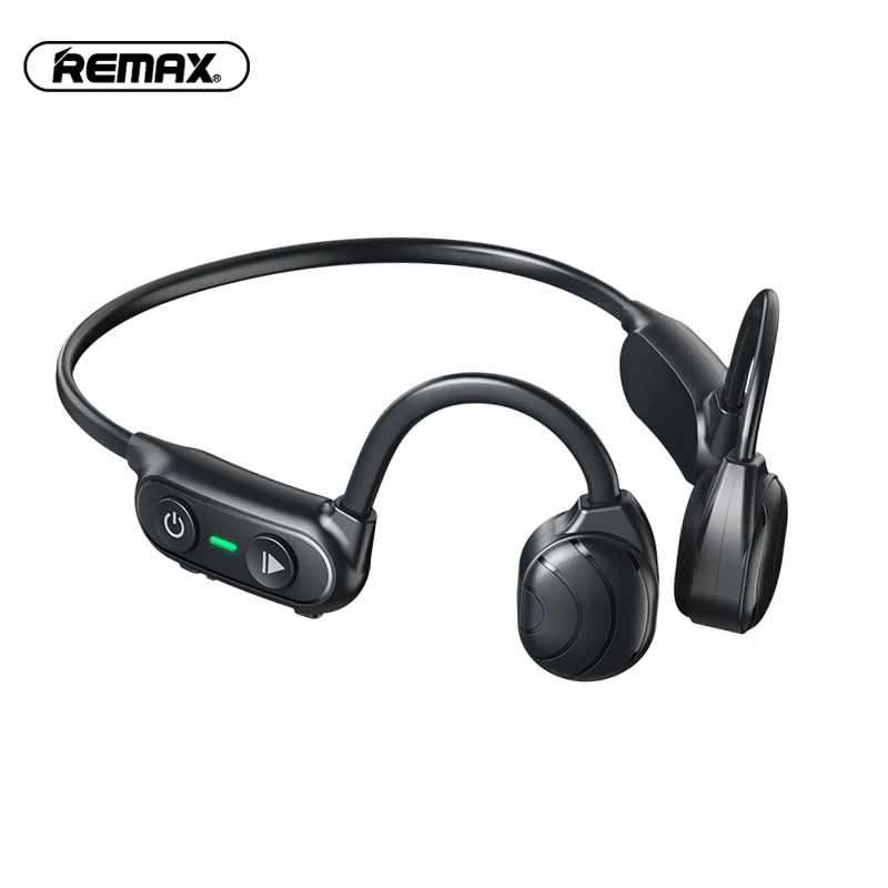 

Remax RB-S33 Bone Conduction Headphones Wireless Bluetooth Earphones Low Latency Stereo with Mic Waterproof Sport Headset Earbud