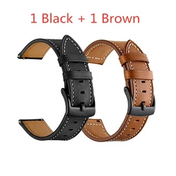 Premium Leather Wrist Strap - Elegant Replacement Watchband for Xiaomi Watch 2 (3)