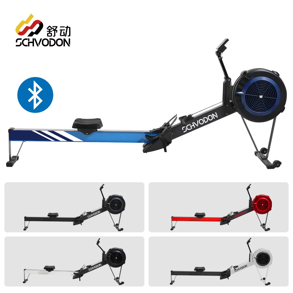 Schvodon promotion factory price air rower cable row machine air rowing machine gym equipment rowers for Strength training