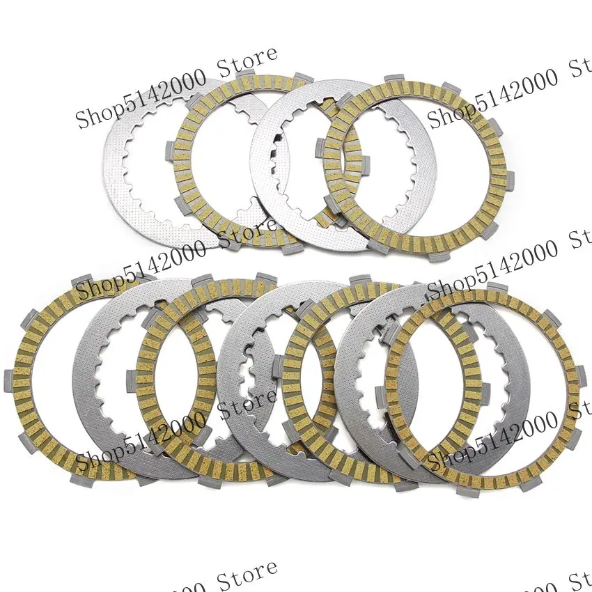 

Clutch Friction Disc Plate Parts For Honda NV400 Shadow Slasher 400 VRX400T NC40 NC33 22201-ML4-610 22201-MN8-700 22201-MAV-000