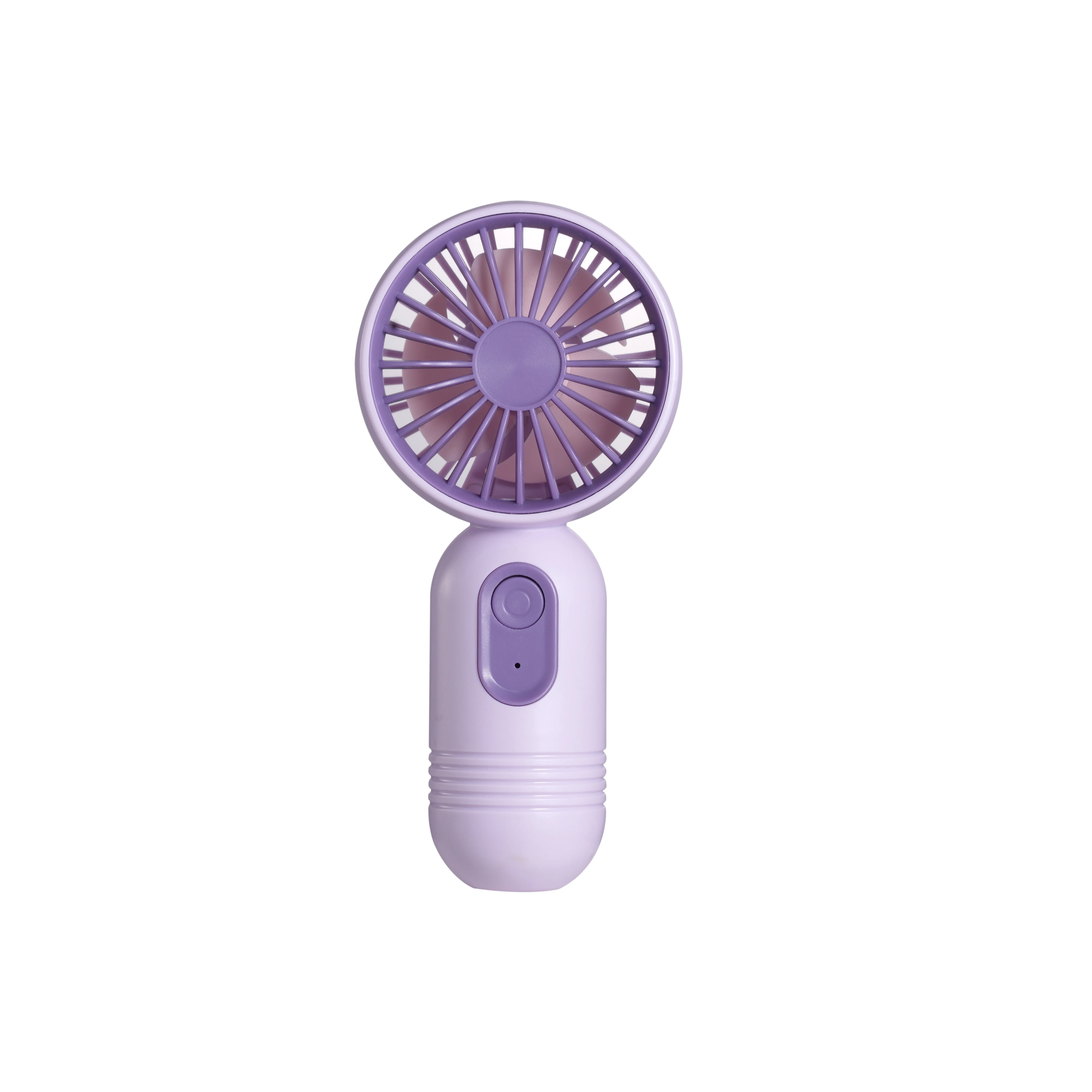 A Mini Portable Handheld Fan USB Rechargeable Personal Cooling Fan Button Control Indoor and Outdoor Use Office Travel 3