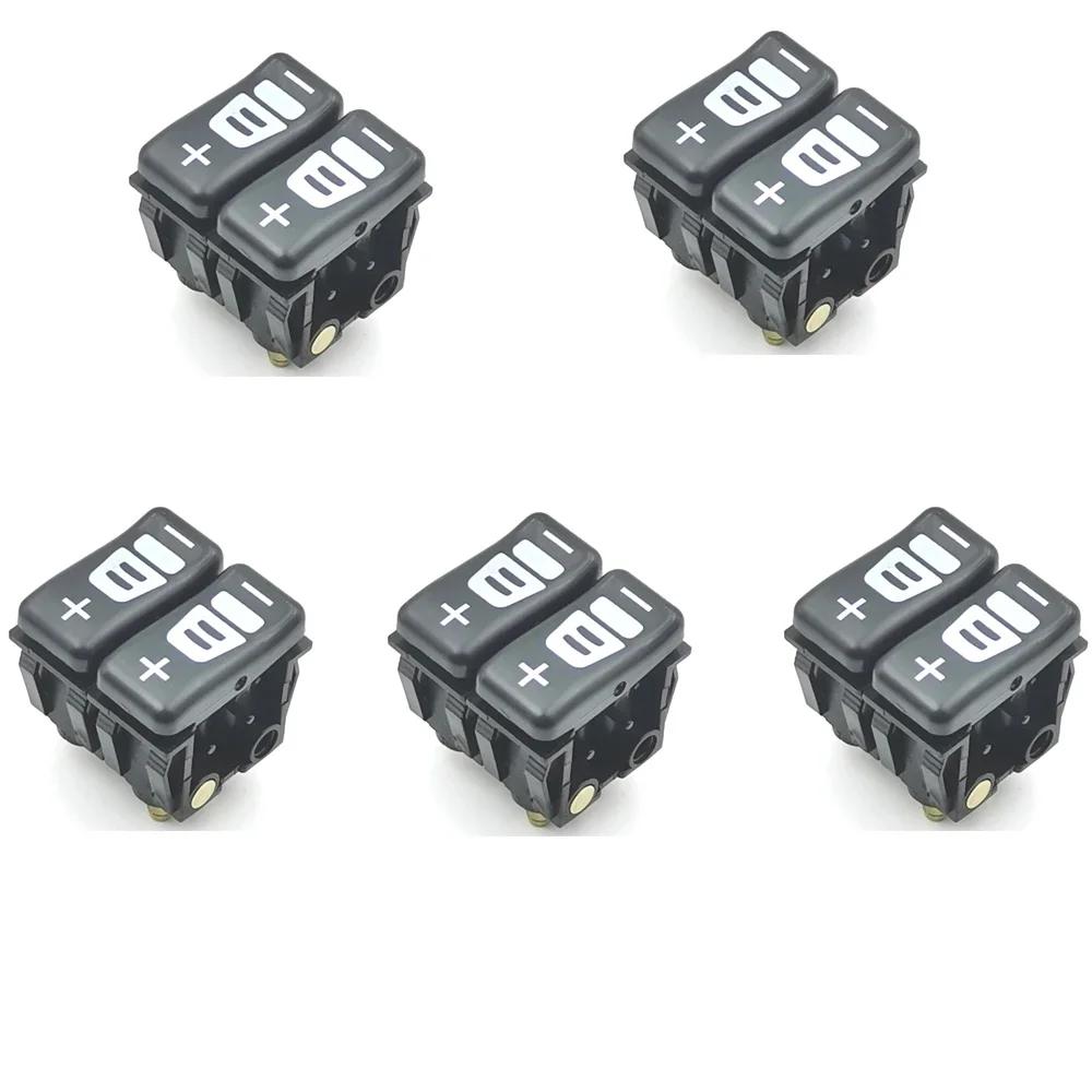 Sitzreparatur-Set Rückenlehnenverstellungsschalter 5 Stück 0009104638 für Grammer 90.3 für M-Benz LKW Atego 1998-2003 Schwarz oder Grau – Detail 3