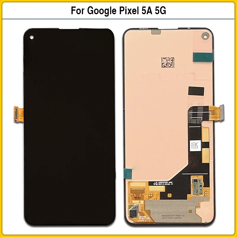 

6.34" For Google Pixel 5A 5G LCD Display Screen Touch Digitized Assembly For Google Pixel 5A OLED LCD Touch Panel Replace Repair